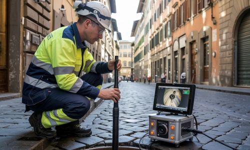 videoispezioni-scarichi-e-canali-firenze - autospurgo90 spa